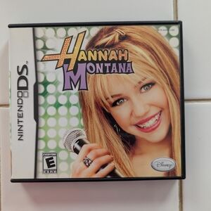 Nintendo DS Hannah Montana CIB